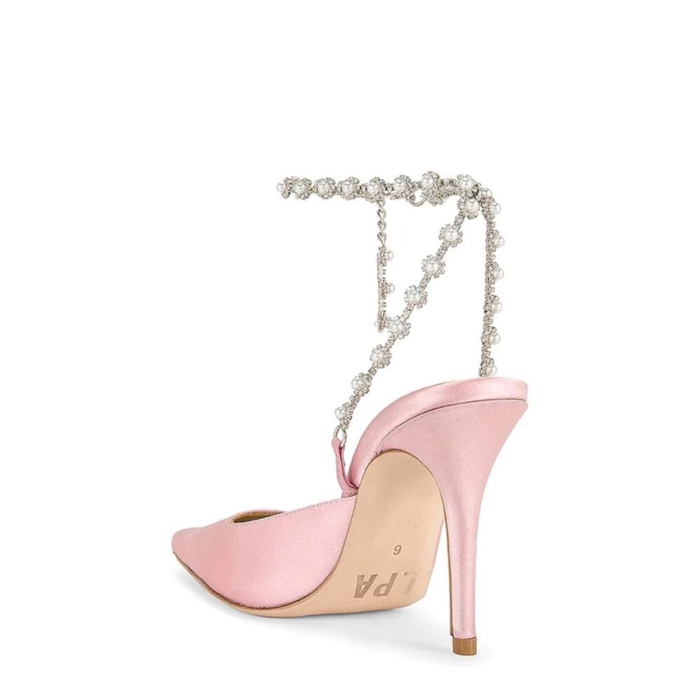 LPA Pearl Ankle Strap in Light Pink, Size: 8 - Picture 3 of 13